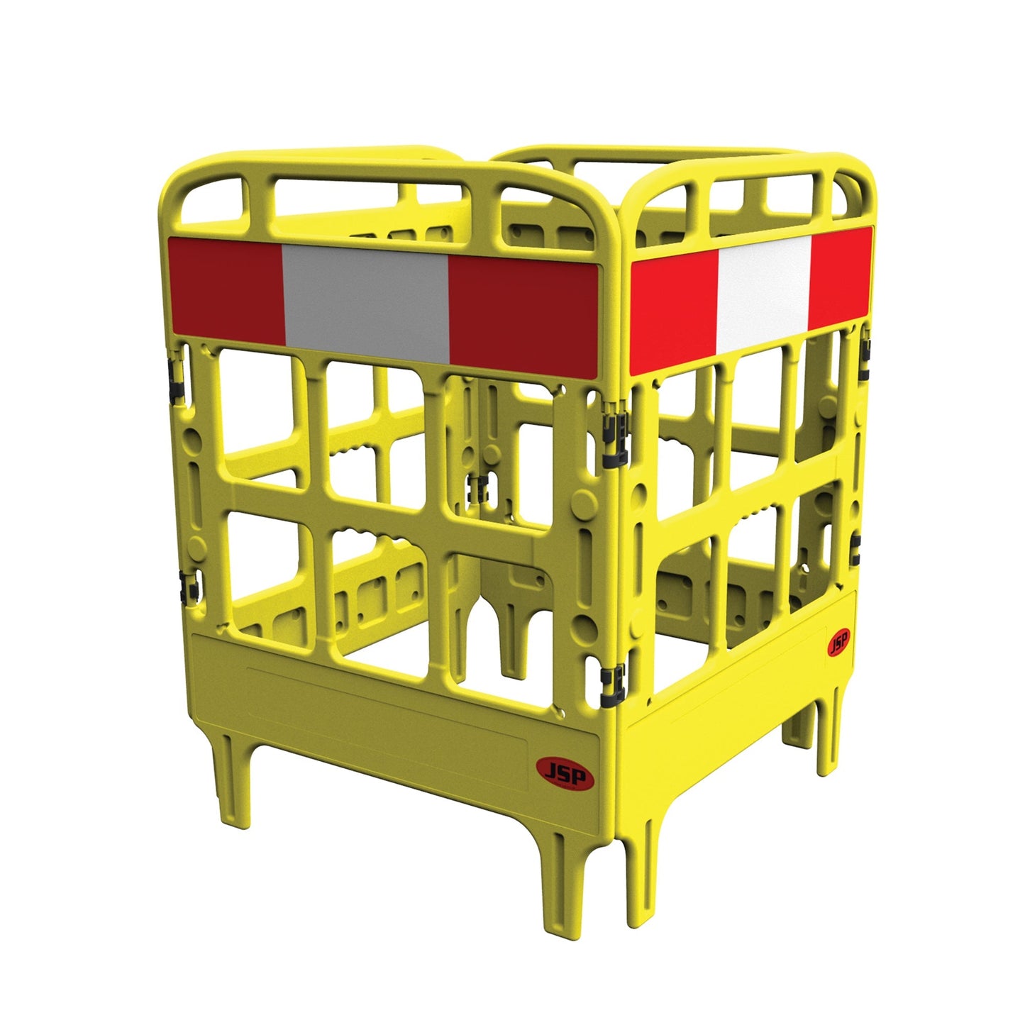 JSP Portagate 4 Gate Compact Barrier System with Reflective Panels and Stability