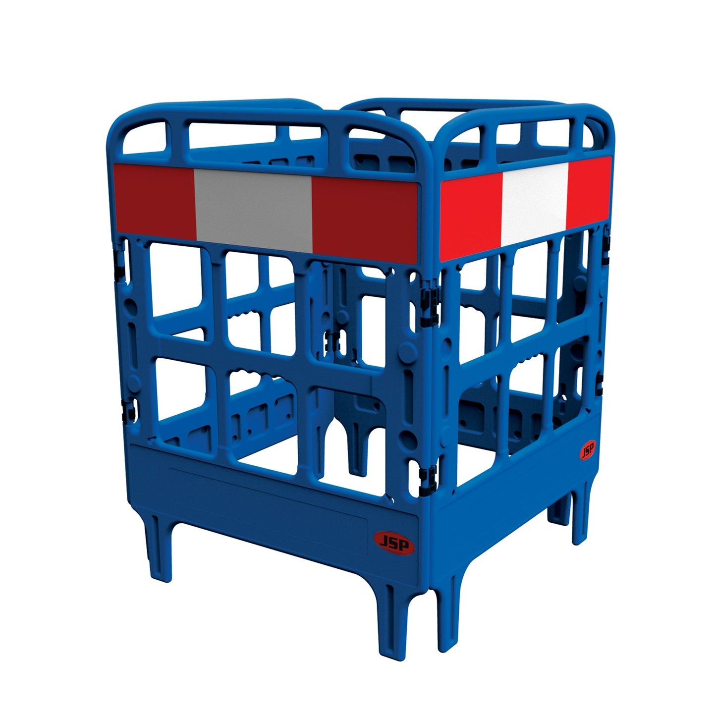 JSP Portagate 4 Gate Compact Barrier System with Reflective Panels and Stability