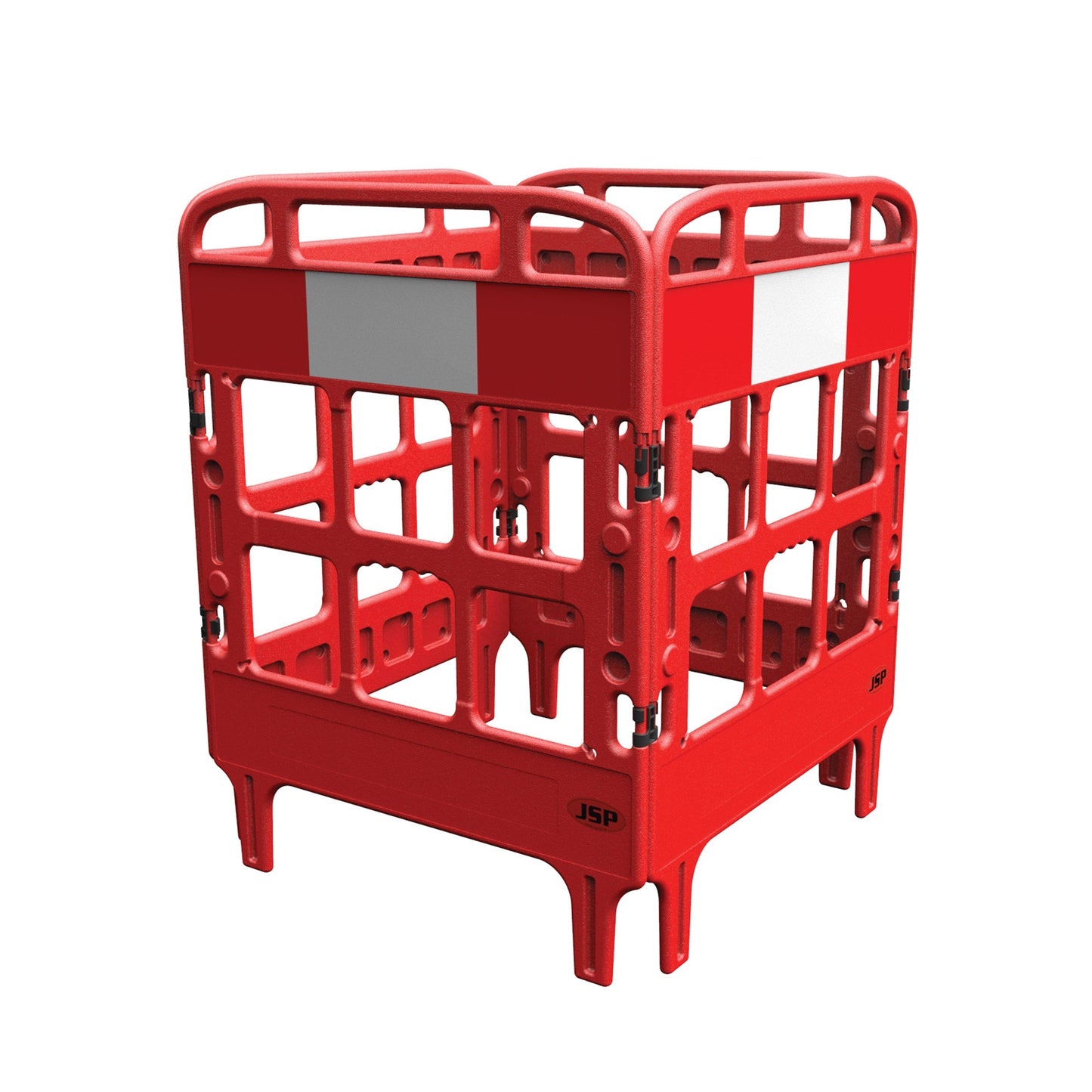 JSP Portagate 4 Gate Compact Barrier System with Reflective Panels and Stability