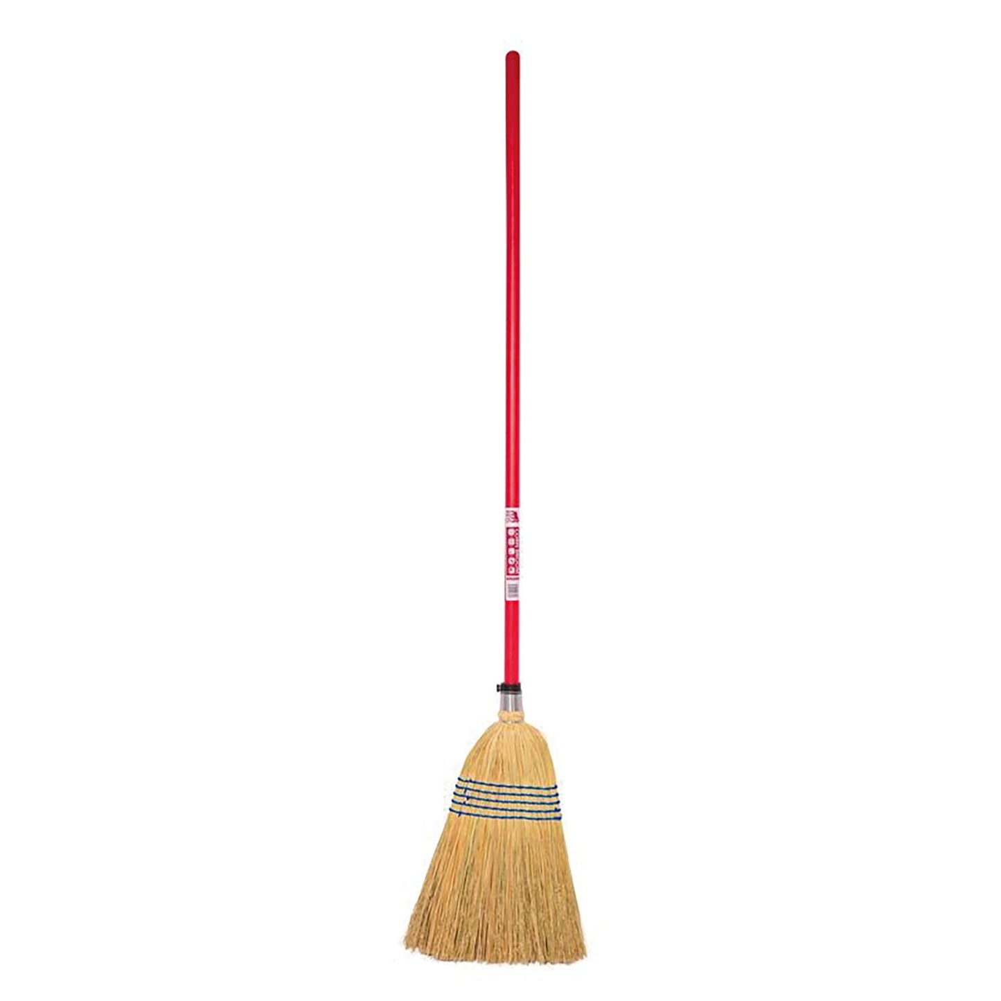 Red Gorilla Stable Corn Broom Natural Materials Strong Handle Ideal