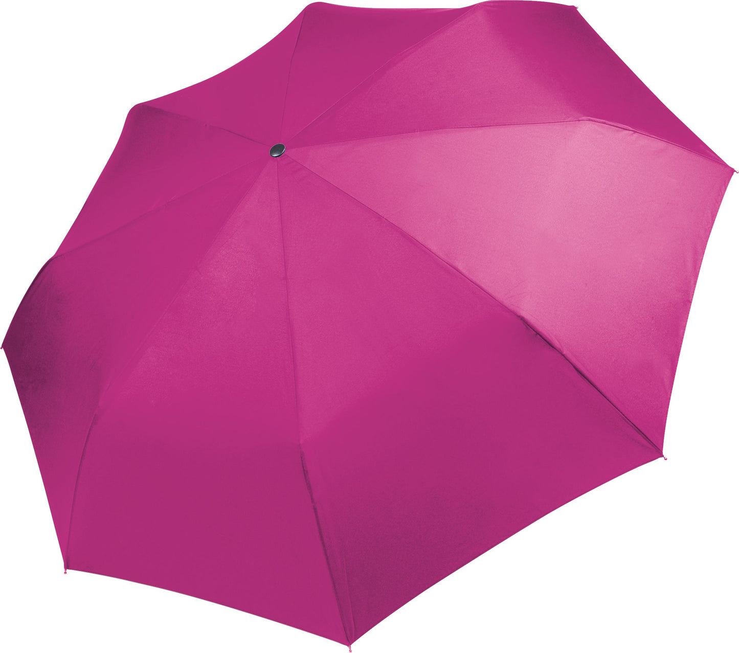 Kimood Foldable Mini Umbrella 21" Manual Open Fibreglass Frame Compact Travel
