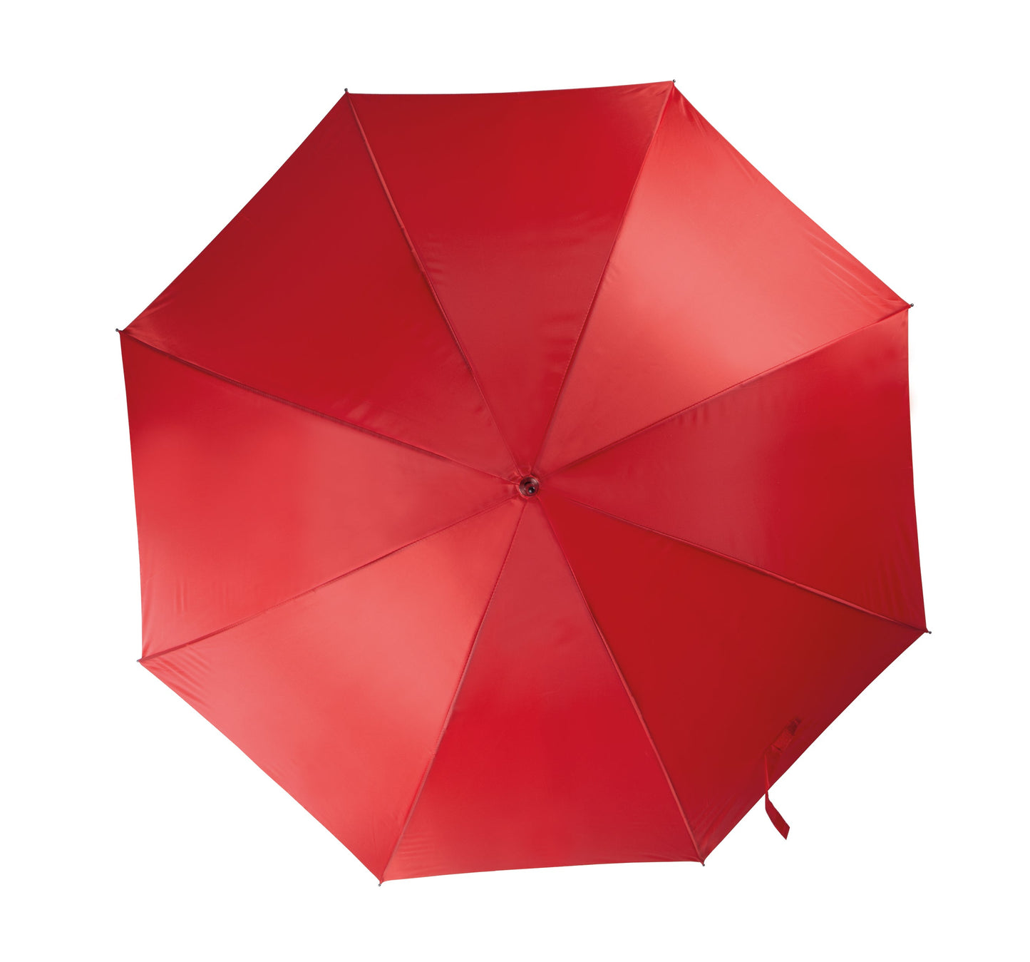 Kimood 23" Automatic Umbrella with Fibreglass Frame and J Handle - Black