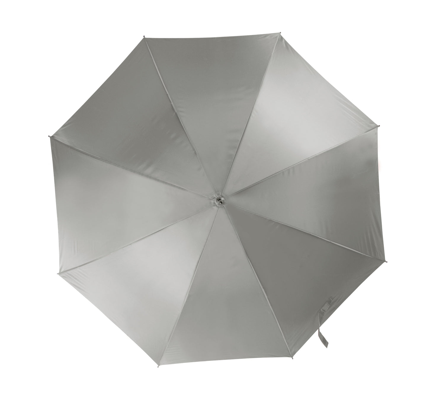 Kimood 23" Automatic Umbrella with Fibreglass Frame and J Handle - Black