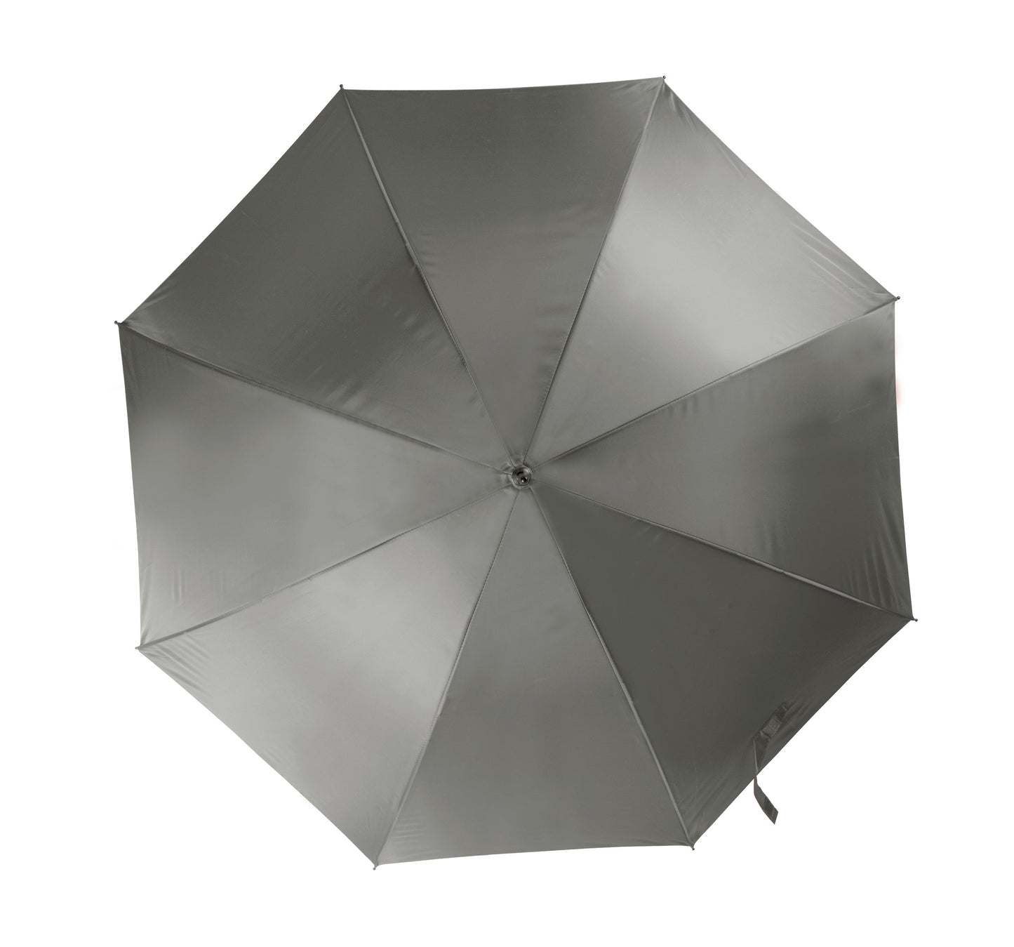 Kimood 23" Automatic Umbrella with Fibreglass Frame and J Handle - Black