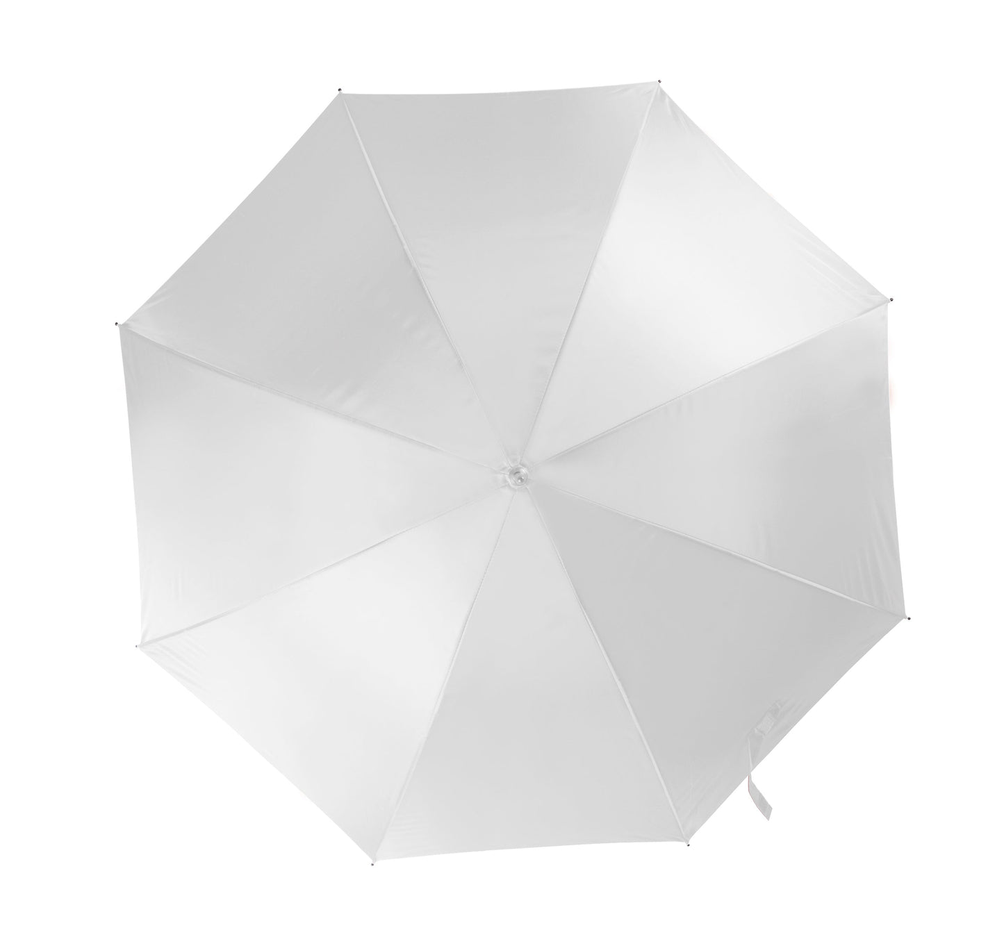 Kimood 23" Automatic Umbrella with Fibreglass Frame and J Handle - Black