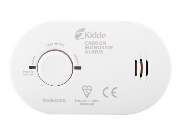 Kidde 5COLSB Carbon Monoxide Alarm 7-Year Sensor Wall/Tabletop Safety Device