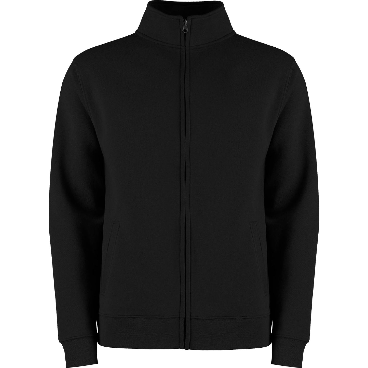 Kustom Kit Regular Fit Zipped Sweatshirt 80% Cotton Vented Pockets XS-2XL