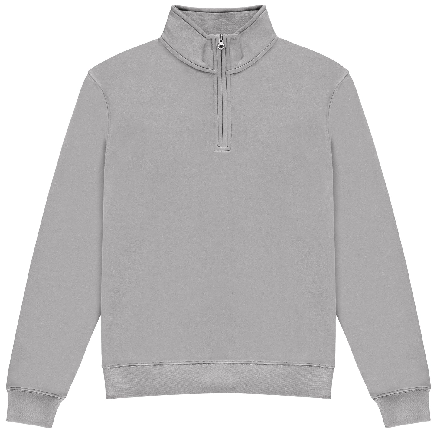 Kustom Kit Regular Fit Â¼-Zip Sweatshirt Cotton Blend Cadet Neck Vented Pockets