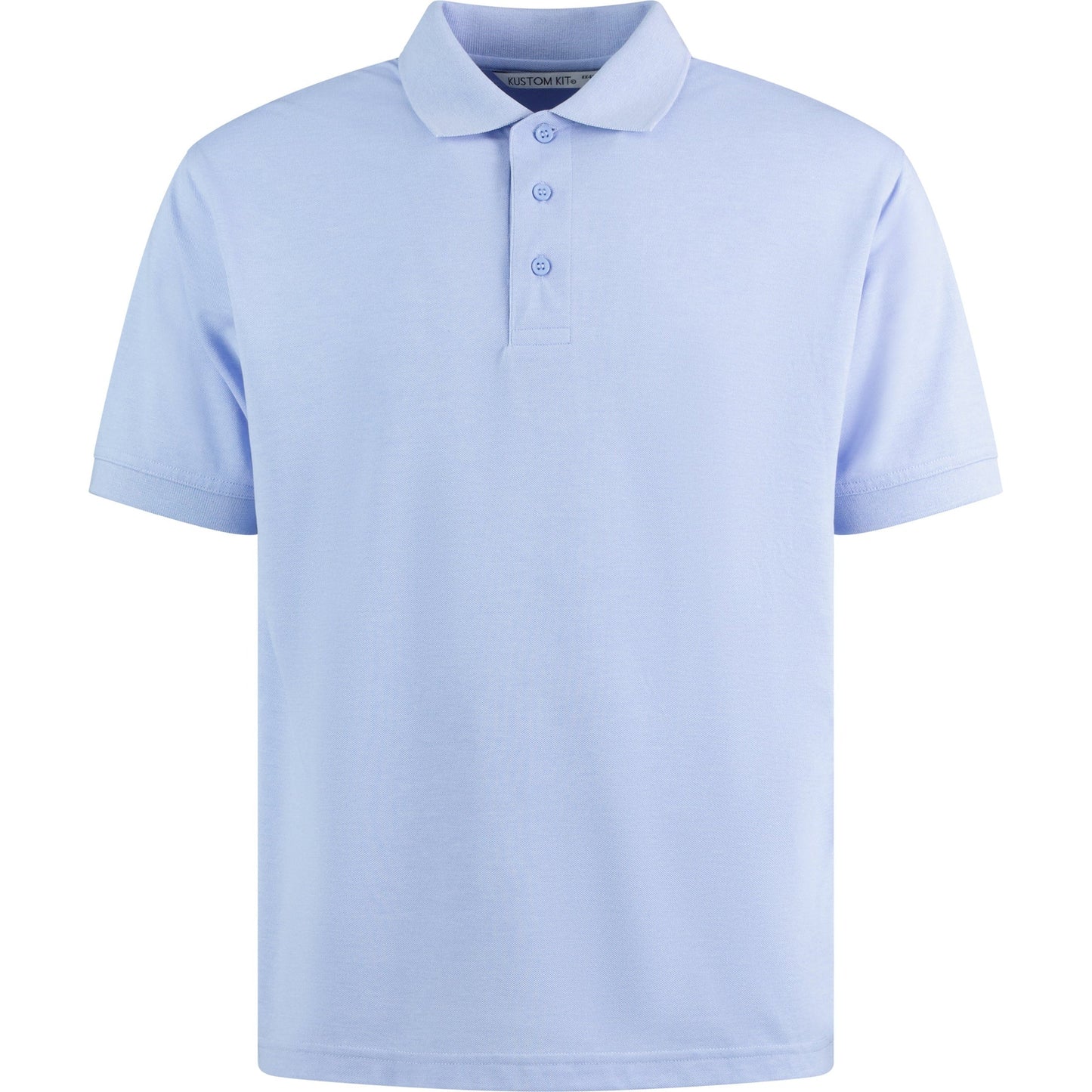 Kustom Kit Klassic Polo Superwash 60Â°C Classic Fit Light Heather Blue