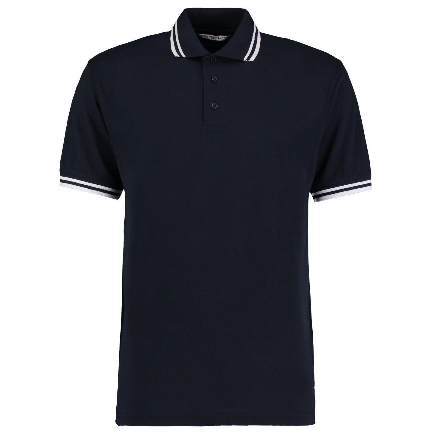 Kustom Kit Tipped Collar Polo Classic Fit Contrast Tipping Various Colours S-3XL