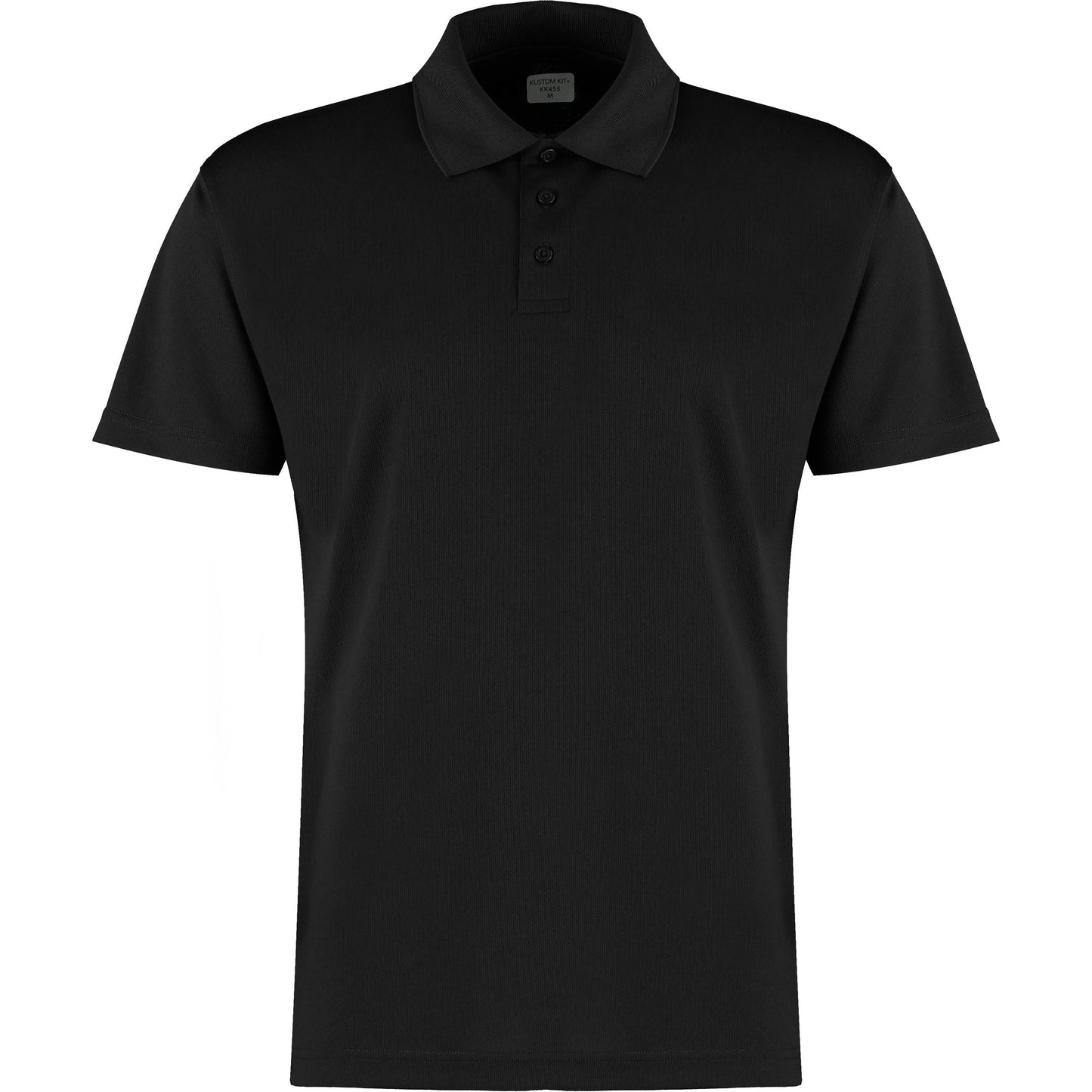 Kustom Kit Cooltex Plus Micro Mesh Polo Shirt Regular Fit 1x1 Ribbed Collar