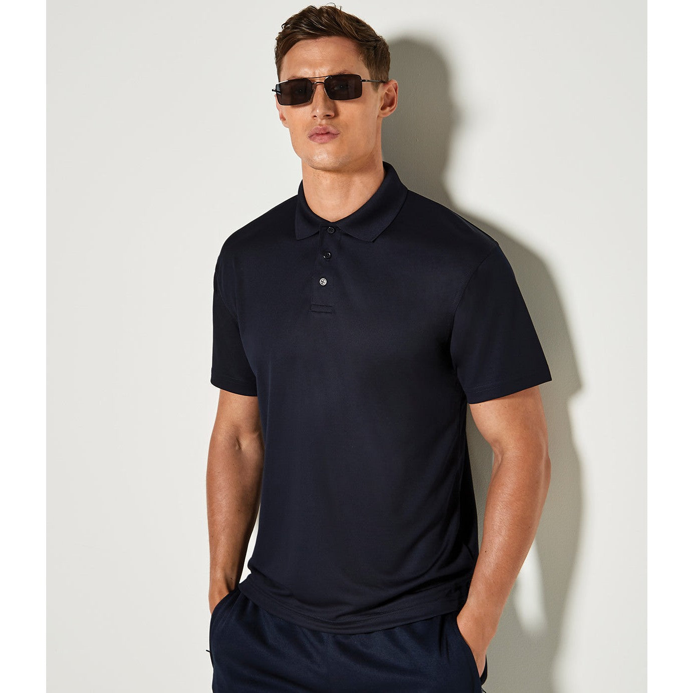 Kustom Kit Cooltex Plus Micro Mesh Polo Shirt Regular Fit 1x1 Ribbed Collar