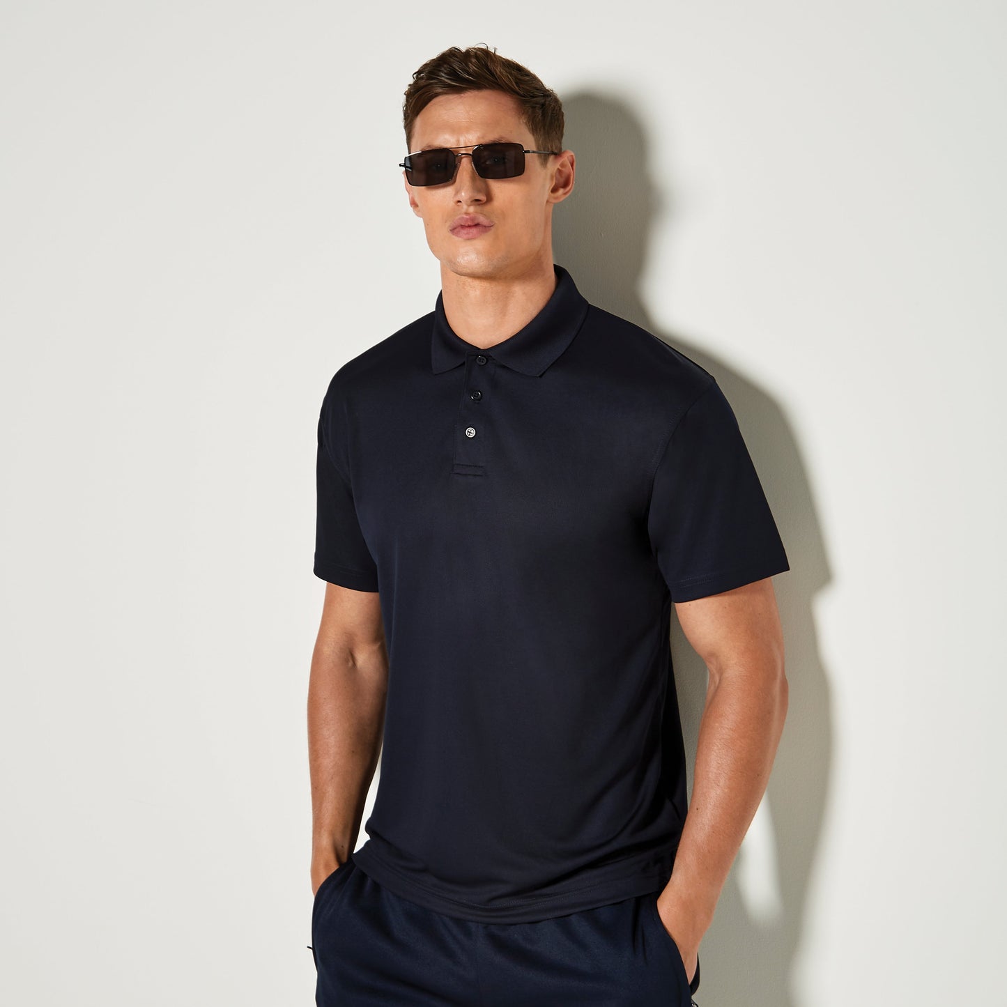 Kustom Kit Cooltex Plus Micro Mesh Polo Shirt Regular Fit 1x1 Ribbed Collar