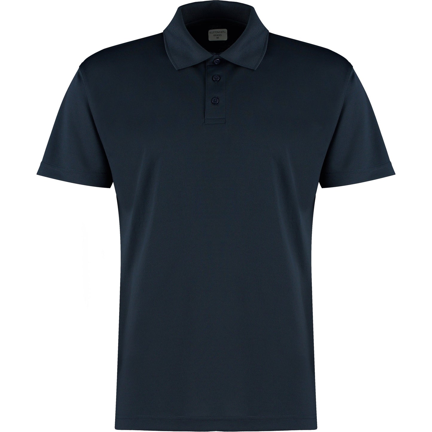 Kustom Kit Cooltex Plus Micro Mesh Polo Shirt Regular Fit 1x1 Ribbed Collar