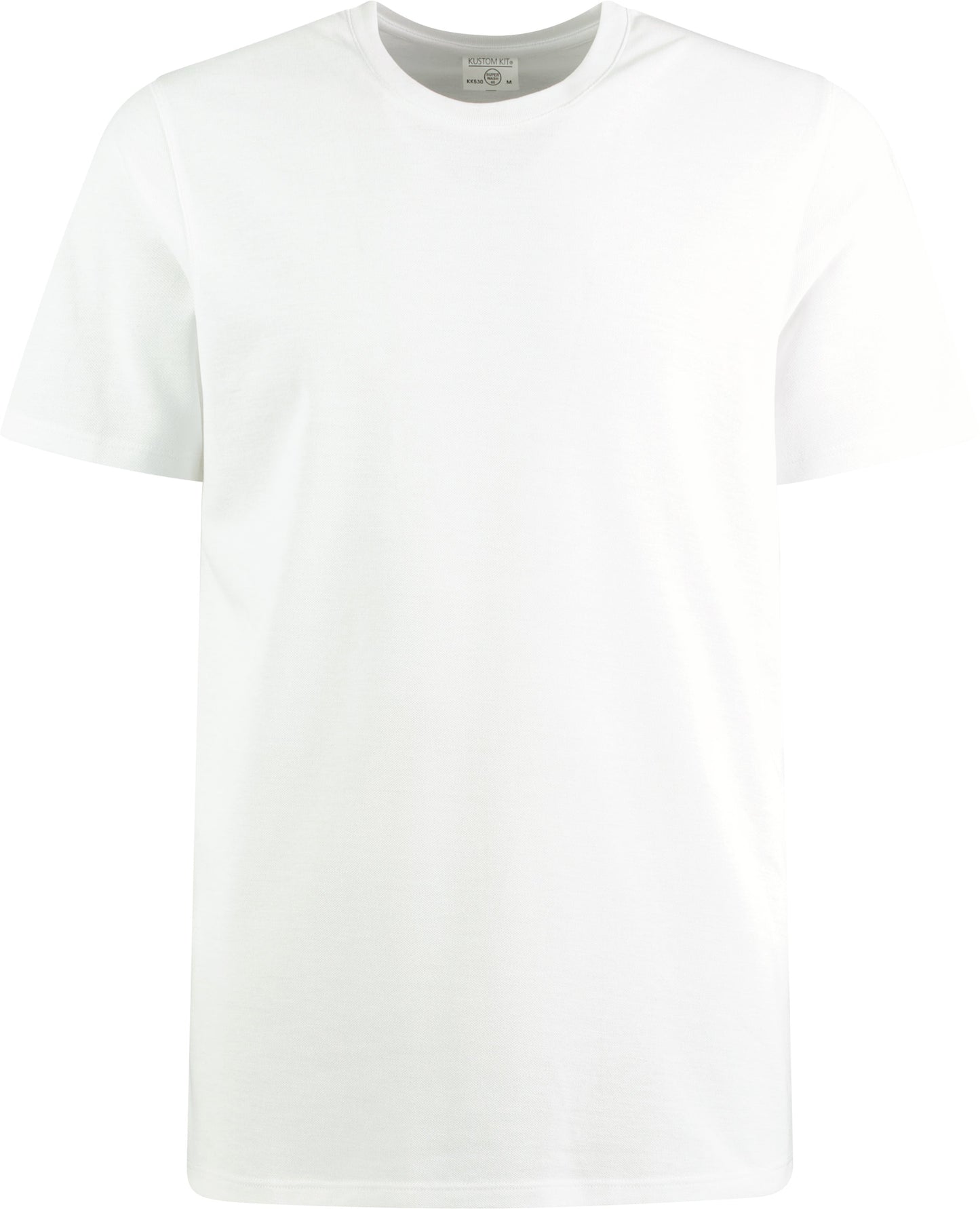 Kustom Kit Superwash 60Â° PiquÃ© Tee Regular Fit Easycare Durable Fabric