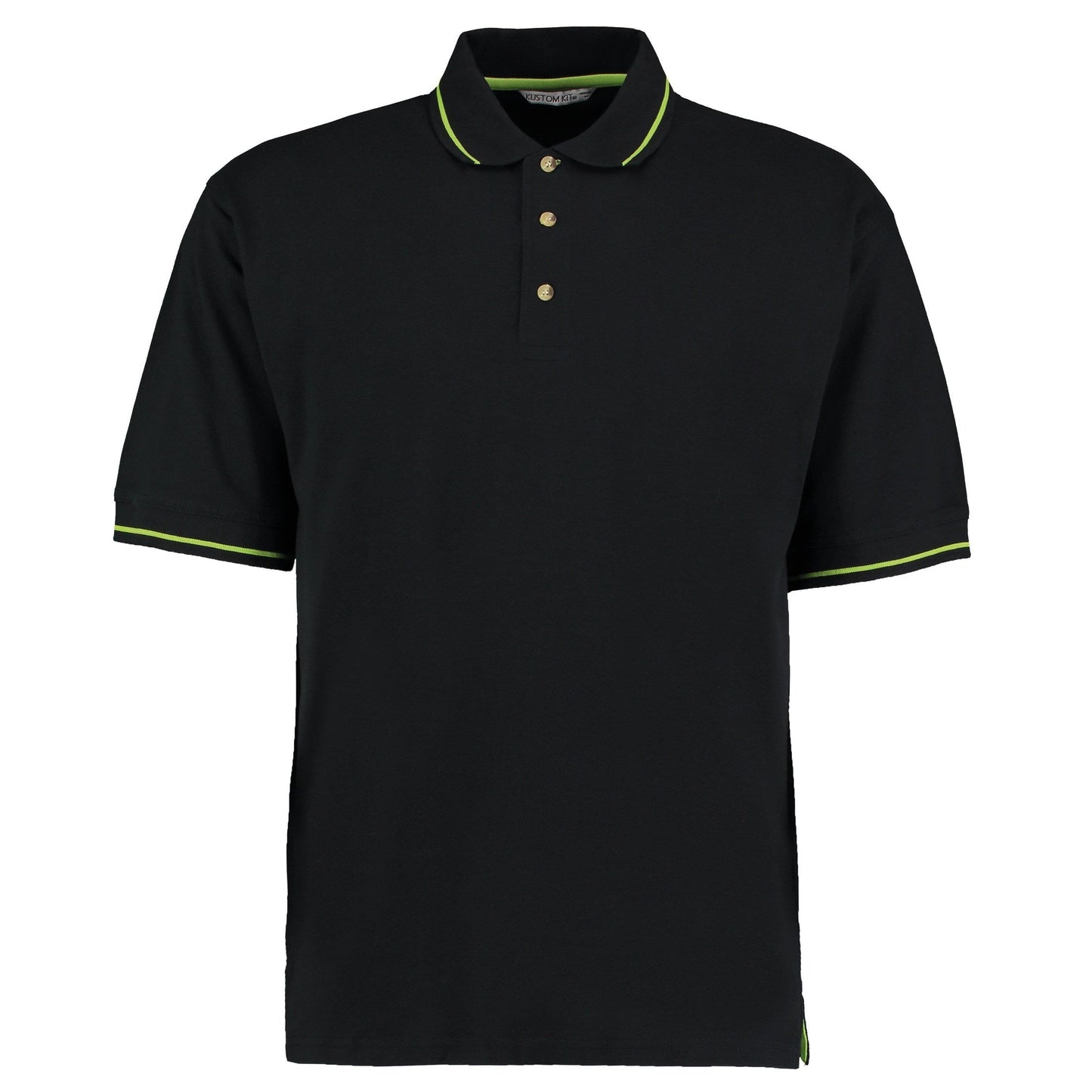 Kustom Kit St Mellion Polo Shirt Classic Fit 100% Cotton Contrast Tipping