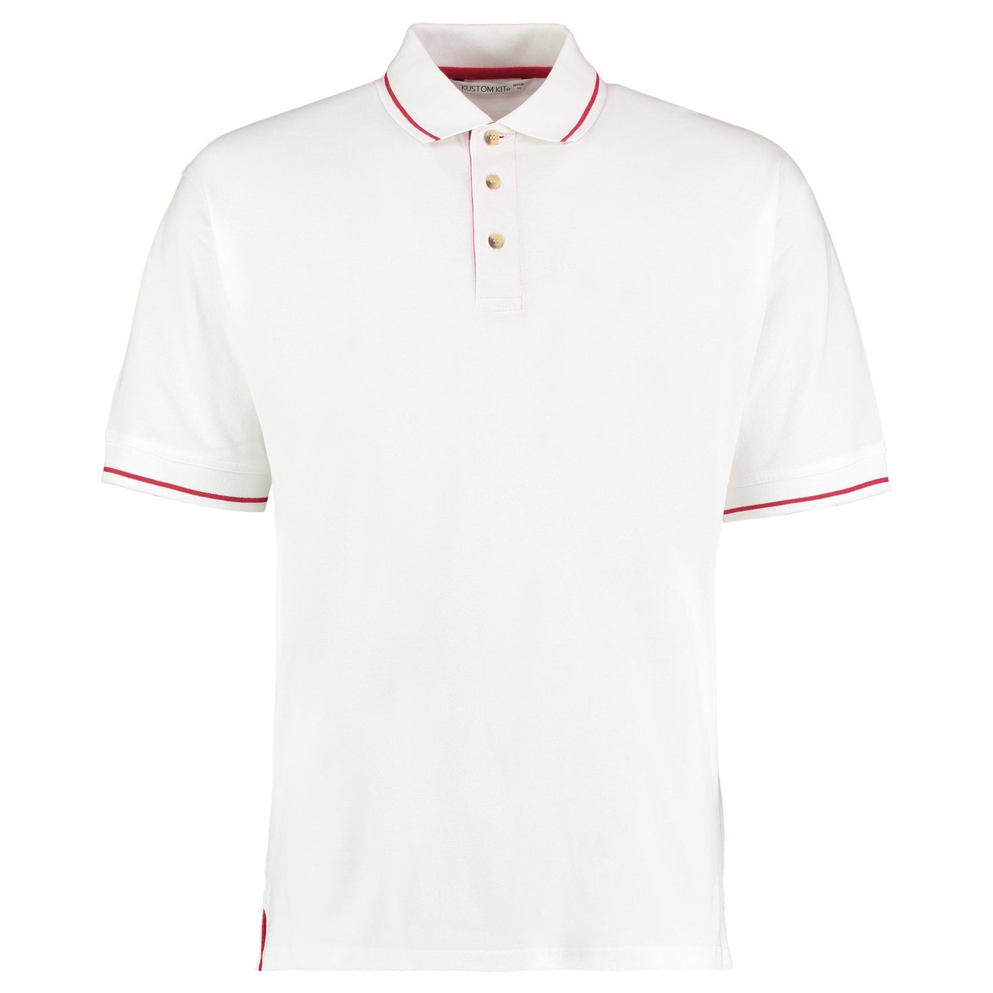 Kustom Kit St Mellion Polo Shirt Classic Fit 100% Cotton Contrast Tipping