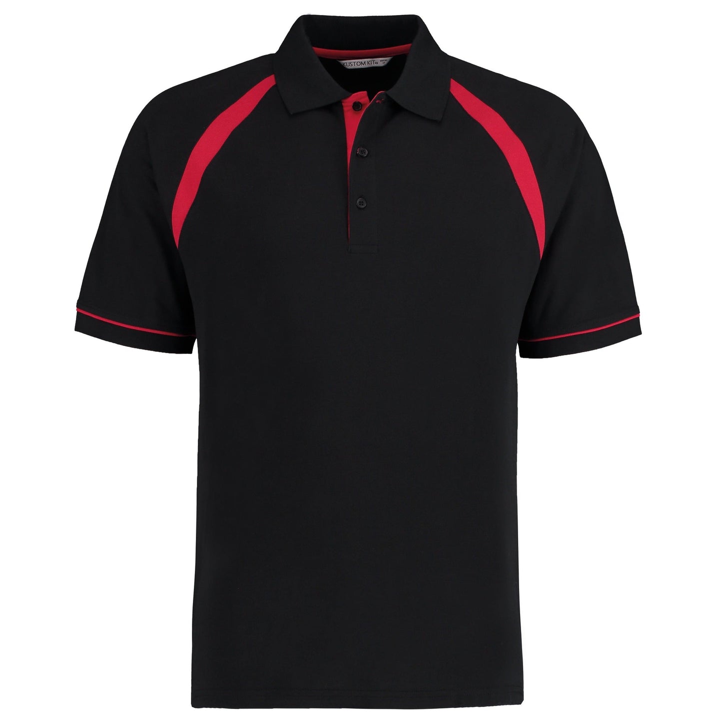 Kustom Kit Oak Hill Polo Classic Fit 100% Cotton Contrast Details Sizes S-2XL