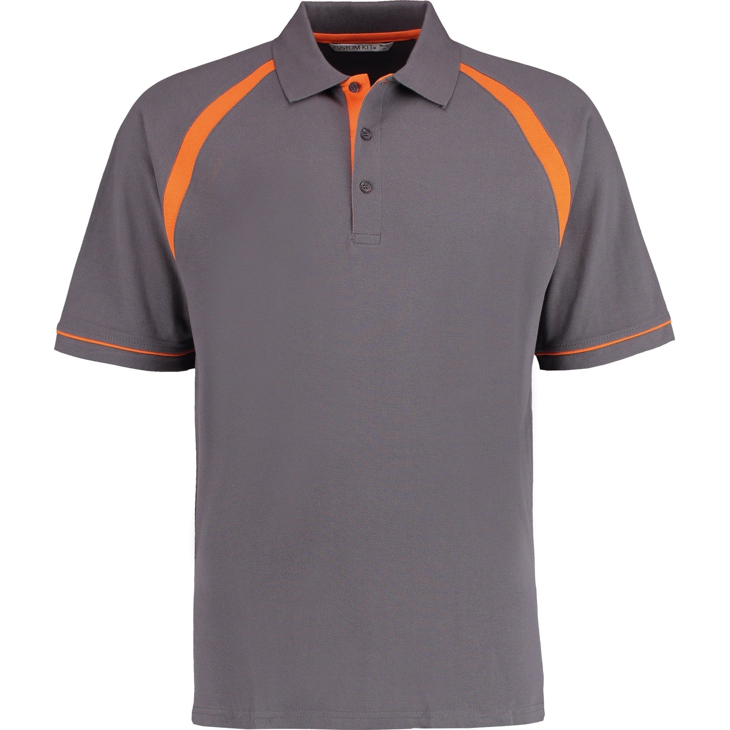 Kustom Kit Oak Hill Polo Classic Fit 100% Cotton Contrast Details Sizes S-2XL