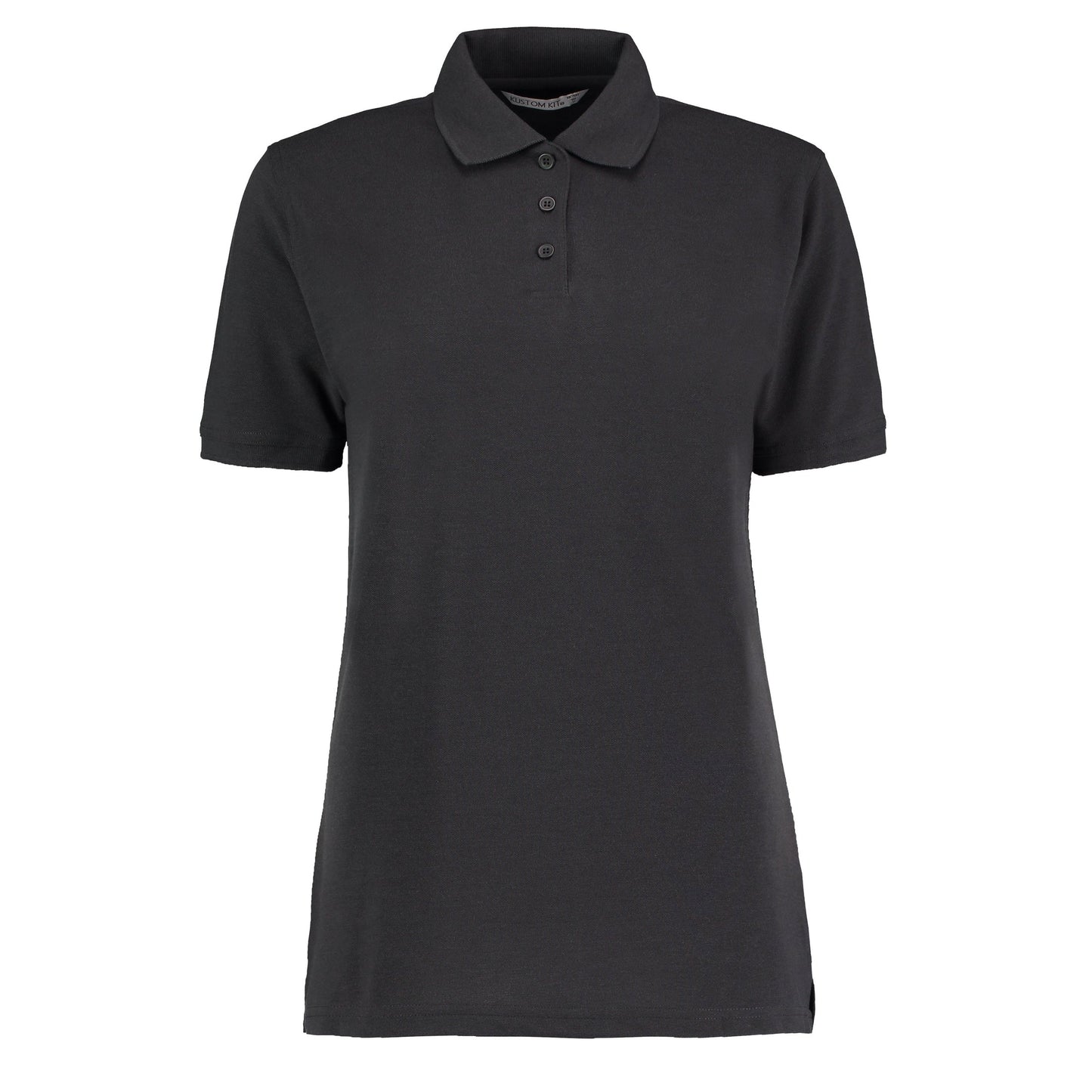 Kustom Kit Klassic Women's Polo Superwash 60Â°C Classic Fit Graphite Size 6-24