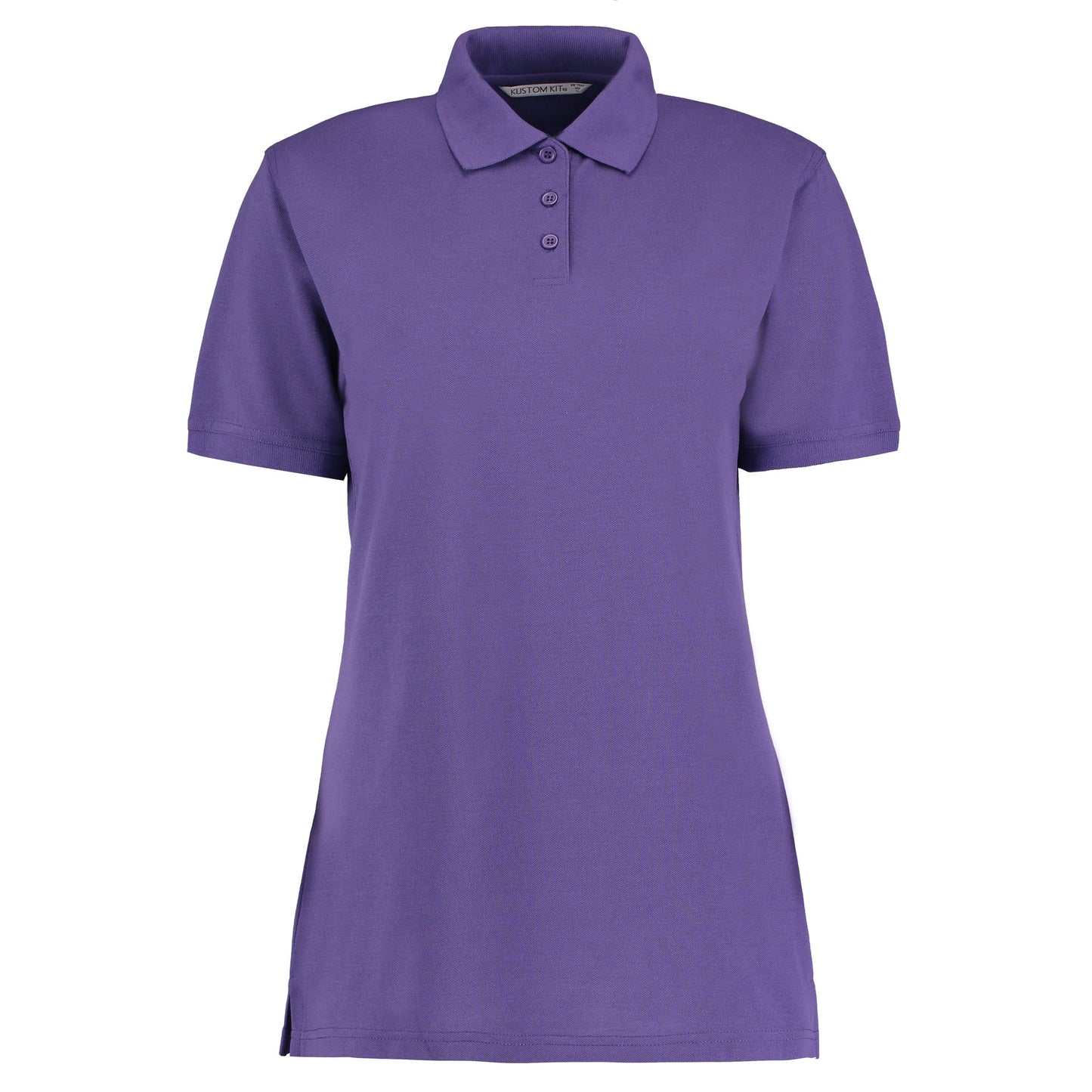 Kustom Kit Women's Klassic Polo Superwash 60Â°C Dark Purple Classic Fit