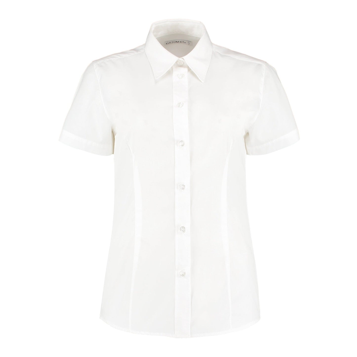 Kustom Kit Women's Short Sleeve Blouse Classic Fit Polycotton Corporate Shirt