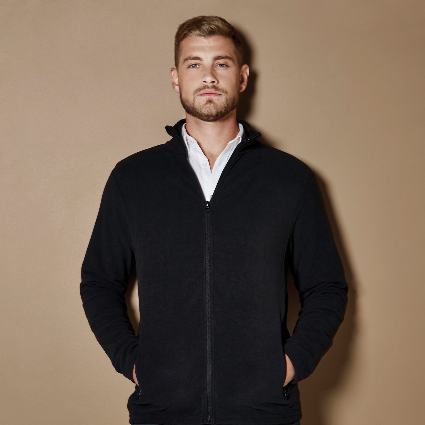 Kustom Kit Microfleece Regular Fit Jacket with Zipped Pockets - Anti-Pill