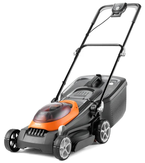 Flymo 36V UltraStore 380R Cordless Lawn Mower Compact Foldable Design