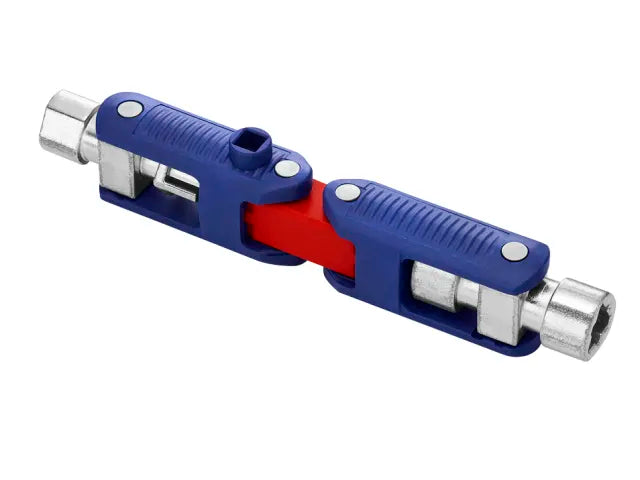 Knipex Double Joint Control Cabinet Key with Magnetic Bit Adapter 97mm