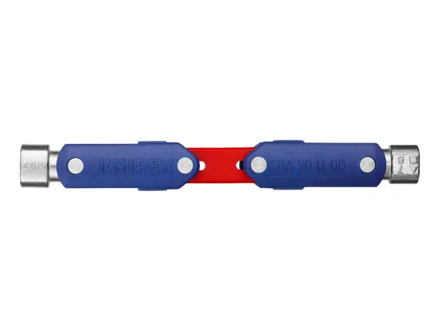 Knipex Double Joint Control Cabinet Key with Magnetic Bit Adapter 97mm