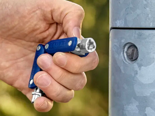 Knipex Double Joint Control Cabinet Key with Magnetic Bit Adapter 97mm