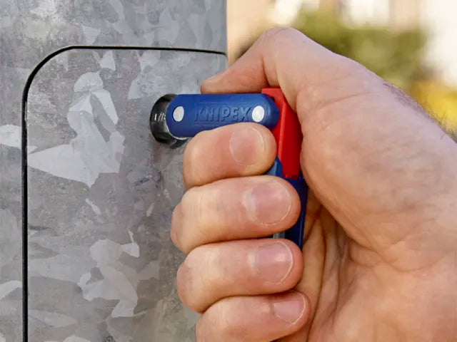 Knipex Double Joint Control Cabinet Key with Magnetic Bit Adapter 97mm