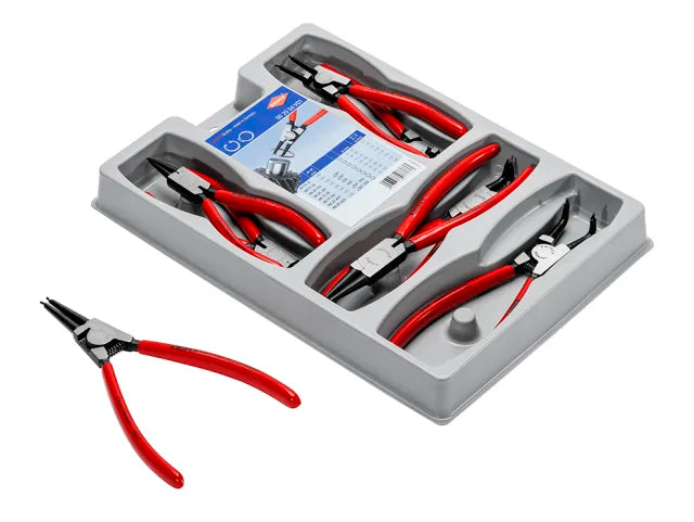 Knipex 8 Piece Circlip Plier Set for Internal and External Circlips