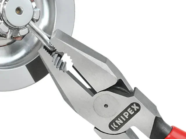 Knipex High Leverage Combination Pliers 180mm PVC Grip Cutting Capacity 2.5mm