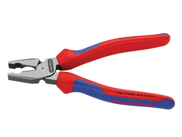 Knipex High Leverage Combination Pliers 180mm Soft Grip Multi-Component