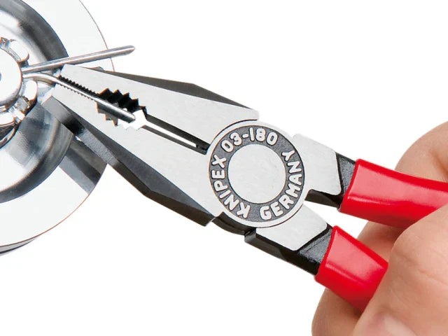 Knipex 03 01 Combination Pliers 160mm PVC Grip Multi-Use Cutting Tool