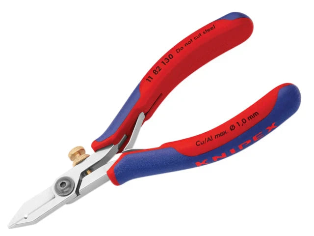 Knipex 130mm Electronic Wire Stripping Shears for Fine Wire Cutting