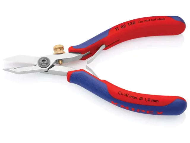 Knipex 130mm Electronic Wire Stripping Shears for Fine Wire Cutting