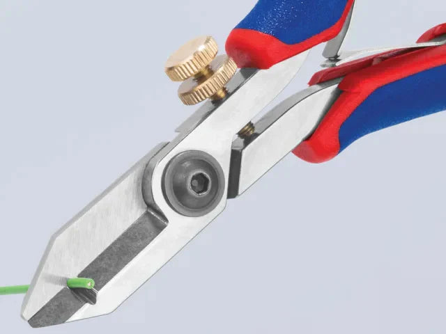 Knipex 130mm Electronic Wire Stripping Shears for Fine Wire Cutting