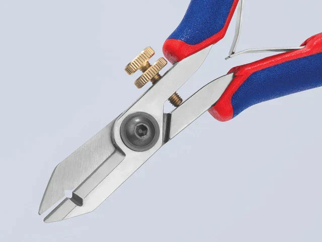 Knipex 130mm Electronic Wire Stripping Shears for Fine Wire Cutting