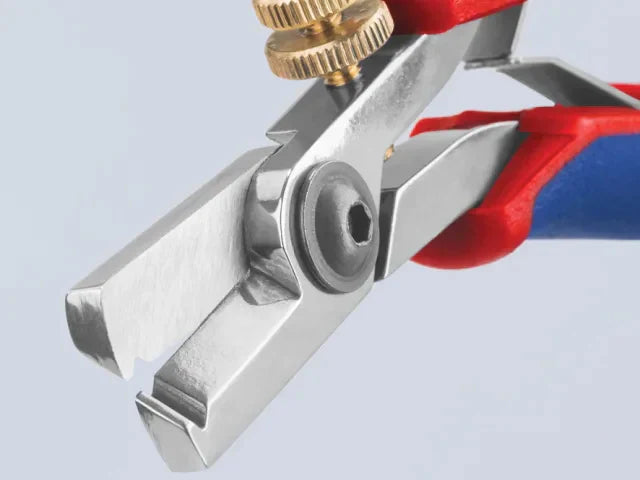 Knipex 130mm Electronic Wire Stripping Shears for Fine Wire Cutting