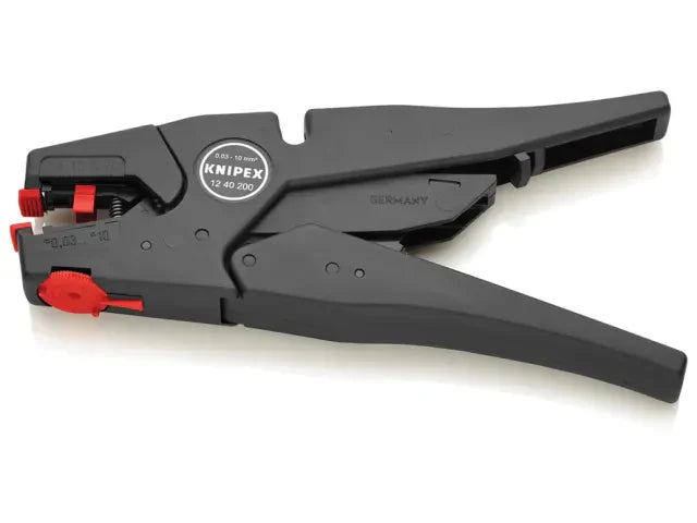 Knipex Self-Adjusting Insulation Stripper 0.03-10mm for Copper Aluminium Wires