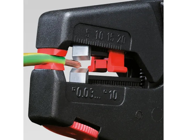 Knipex Self-Adjusting Insulation Stripper 0.03-10mm for Copper Aluminium Wires