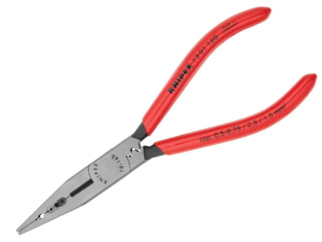 Knipex 4-in-1 Electrician's Pliers 160mm PVC Grip Cutting Stripping Crimping