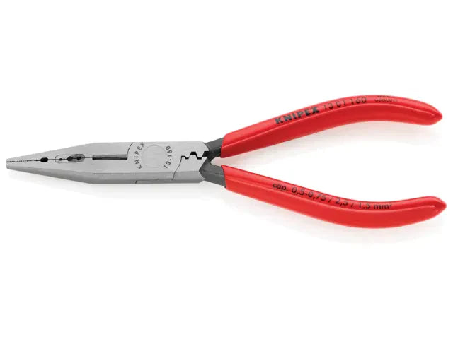Knipex 4-in-1 Electrician's Pliers 160mm PVC Grip Cutting Stripping Crimping