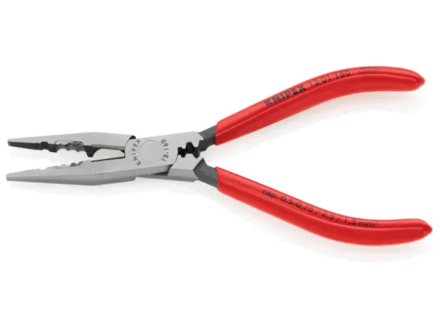 Knipex 4-in-1 Electrician's Pliers 160mm PVC Grip Cutting Stripping Crimping