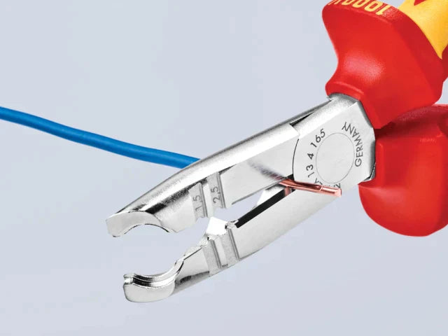 Knipex VDE Dismantling Pliers 165mm Multi-Component Grips 1000V Safe