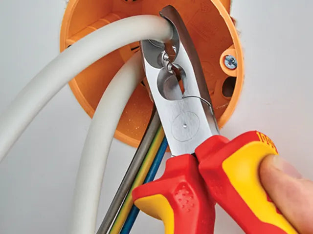Knipex VDE Dismantling Pliers 165mm Multi-Component Grips 1000V Safe