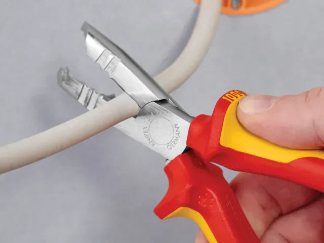 Knipex VDE Dismantling Pliers 165mm Multi-Component Grips 1000V Safe