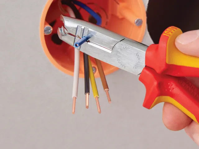 Knipex VDE Dismantling Pliers 165mm Multi-Component Grips 1000V Safe